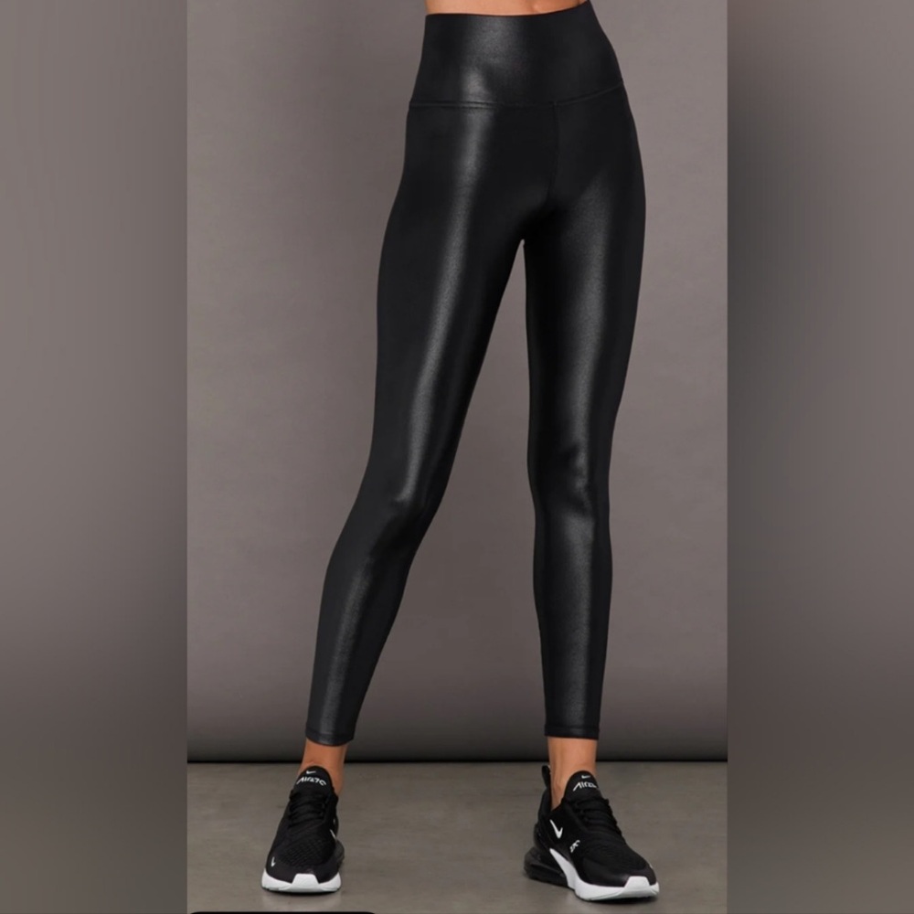 Carbon38 black “shiny” Carbon liquid leggings